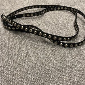 Glamorous studded double wrap belt